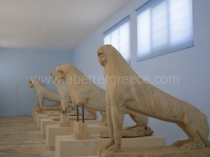 Delos island museum, Cyclades, Greece