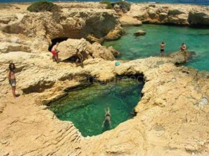 Koufonisi island beach Greece