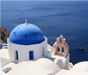 Santorini church Greece