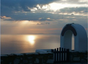 Tinos churches Cyclades Greece