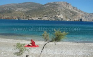 Folegandros beaches Cyclades Greece