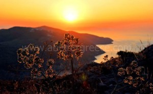 Folegandros island view Greece