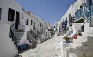 Folegandros town Greece