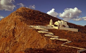 Folegandros view Cyclades Greece