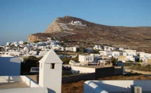 Folegandros villages Greece