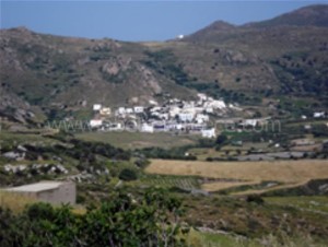 Naxos villages Greece