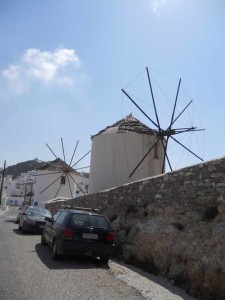 Chora on Serifos, Cyclades, Greece