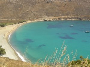 οι παραλίες στη Σέριφο στις Κυκλάδες