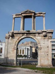 Hadrian's Arch Athens, Greece