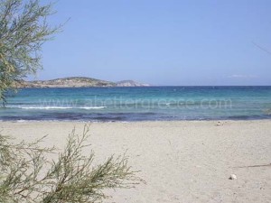 beaches on Schinnousa, Cyclades Greece