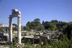 ancient agora of Athens, Greece