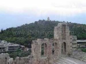 Philopappou hill, Athens, Greece