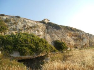 Asleipios, Pythios, Apollon site on Paros island in Greece